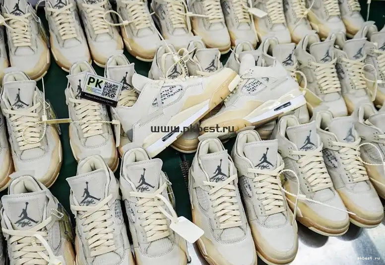 JORDAN SAIL OFF-WHITE TO READY SHIP RETRO MATERIALS RETAIL 4 0602